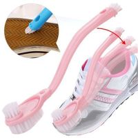 Clean wash sneakers special shoe brushes 3 in 1 Three heads long-handled shoe washing clean brush Shoes Accessories