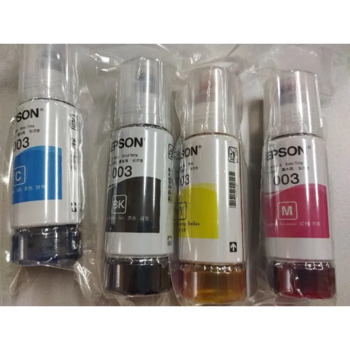 Popular Epson Ink 003 Coloredbk L3110 L3150 L5190 Lazada Ph 3027