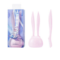 Cute White Rabbit Eyebrow Trimmer 2PCS Eyebrow Facial Tool Eyebrow Lip Razor Trimmer Blade Shaver. Beauty Tool