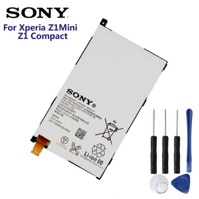 แบตเตอรี่ Sony D5503 M51w Xperia Z1 Mini Xperia Z1ขนาดกะทัดรัด LIS1529ERPC ของแท้แบตเตอรี่2300MAh