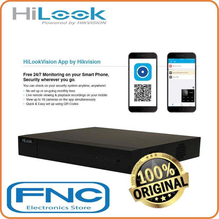 HILOOK HIKVISION DVR208UK1 Analog 8CH 5MP 1080P H.265 Video