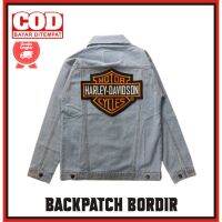 Logo Backpatch Embroidery Patches Large Jackets Badges