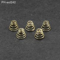 8mm (D) x 7mm (H) Gold Plated Spring (10 PCS)