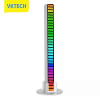 [Vktech] รถกระบะจังหวะไฟ RGB แสงติดบลูทูธเข้ากันได้เพลงแสงตกแต่งรถ