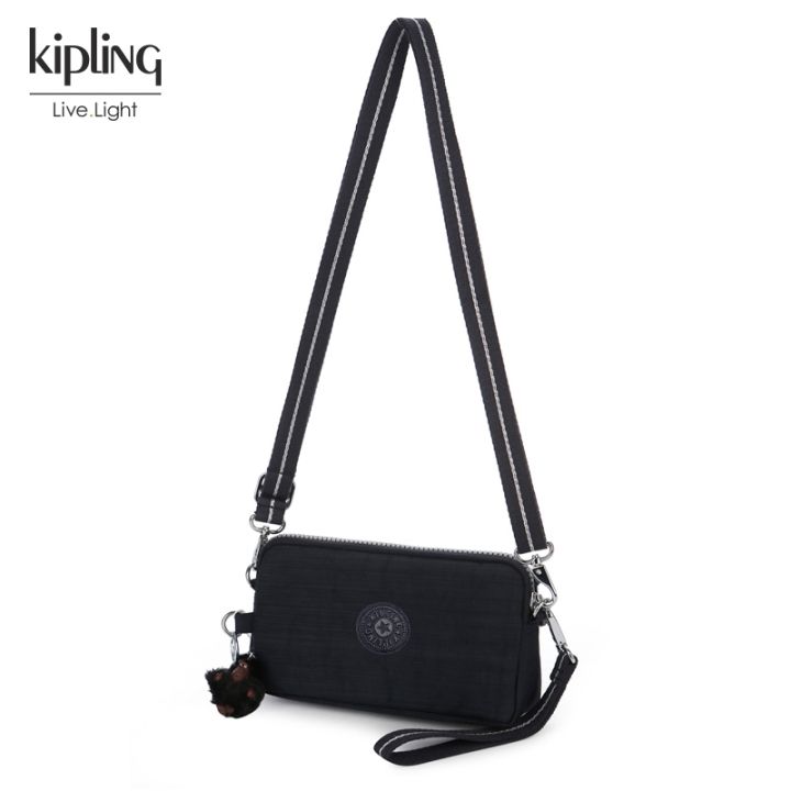 kipling-ลิงกระเป๋าถือแมสเซนเจอร์กระเป๋าสตางค์แบบบางขนาดเล็กของแท้กระเป๋าเล็กลิงอุรังอุตัง-tali-bahu-ตัวเดียว