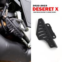 ✺❒۞ Desert X Accessories Motorcycle Rear Brake Master Cylinder Guard for Ducati Desertx 2022 2023 Protection Cover Aluminum Durable