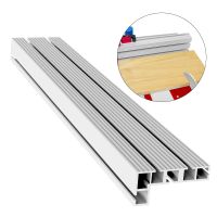 Multi-track Aluminium Profile Fence T Track Slot Sliding Bracket DIY T Slot Jig Miter Track for Woodworking Router and Table Saw Hand Tool Parts Acces