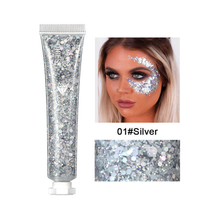 qibest-elecool-official-store-6สี-glitter-eye-shadow-brightening-highlights-for-face-body-long-lasting-non-fade-glitter-sequins-eye-shadow-gel-cosmetic-จัดส่งฟรี