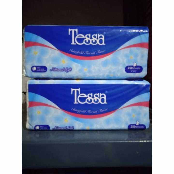 Tissu Tessa sheet 250/Tissu Paseo 250 sheet 2 ply/Tissu tessa kecil ...