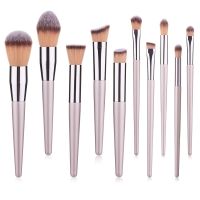 Womens Fashion Makeup Brushes Set Wooden Foundation Eyebrow Eyeshadow Brush Cosmetic Brush Tools Pincel Maquiagem Drop Shipping Makeup Brushes Sets