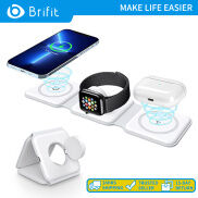 Brifit Bộ sạc không dây có thể gập lại 3 trong 1