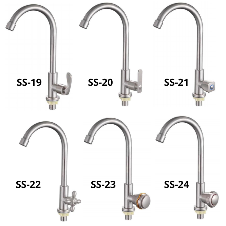 STAINLESS STEEL SUS 304 KITCHEN FAUCET Lazada PH