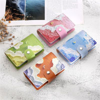 Card And ID Holder Stylish Card Holder Business Card Holder For Men And Women Oil Painting Card Holder Bank Card Holder