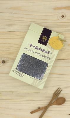 Rice berry ข้าวกล้องไรซ์เบอรรี่ปลอดสารพิษ100% ตราไก่สีทอง 1kg บรรจุสูญญากาศ