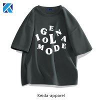 Keida-apparel เสื้อยืด เสื้อยืดคอกลม ใหม่ ฤดูร้อน แขนสั้น แฟชั่น เสื้อยืด สไตล์เรียบง่าย ขนาด S-5XL รหัสสินค้า：3423