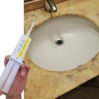 The washbasin is frozen and cracked repair glue ceramic washbasin washbasin crack crack repair water leakage strong glue