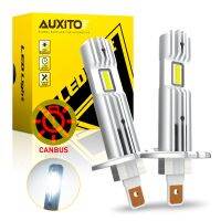 AUXITO 12000LM 2x H1ไฟหน้า Canbus ไร้พัดลม,หลอดไฟตัดหมอกไม่มีขั้วอัพเกรดใหม่