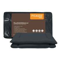 SB Design Square ที่นอนปิคนิค PICASSO SMILE DARK GRAY (105x180x5 ซม.)