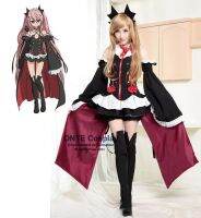 ญี่ปุ่นAnime SeraphของEndชุดคอสเพลย์Krul Tepesผู้หญิงชุดเครื่องแต่งกายสำหรับฮาโลวีน7 In 1ชุด