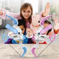 Bow And Arrow Shape 2 In 1 Childrens 10-hole Bubble Machine Bubble Blowing Toys Kids Water Blowing Toys Childrens Toy Outdoor practical