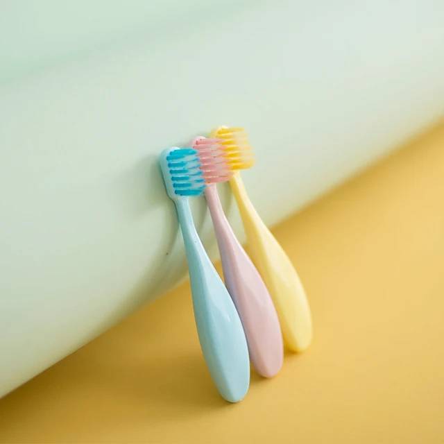 แปรงสีฟัน-แปรงสีฟันเด็ก-แปรงสีฟันขนนุ่ม-แปรงสีฟันของเด็ก-เหมาะกับอายุ-3-เดือน-ถึง-2-ปี-1-กล่องมี-3-ชิ้น