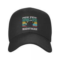 Classic Pew Pew Madafakas Baseball Cap for Women Men Adjustable Vintage Funny Cat Owners Dad Hat Outdoor Snapback Caps