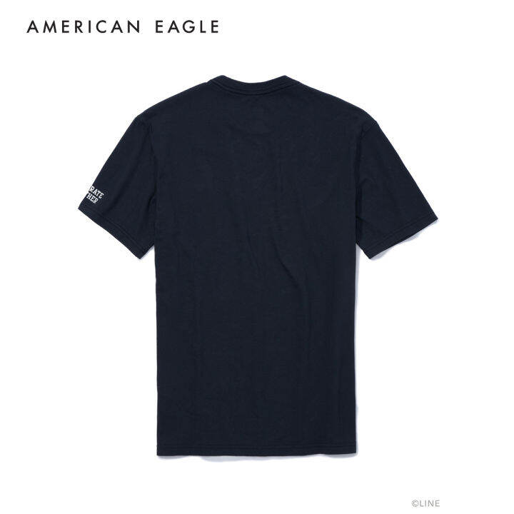 american-eagle-line-friends-graphic-t-shirt-เสื้อยืด-ผู้ชาย-กราฟฟิค-ไลน์เฟรนด์-emts-017-2672-001