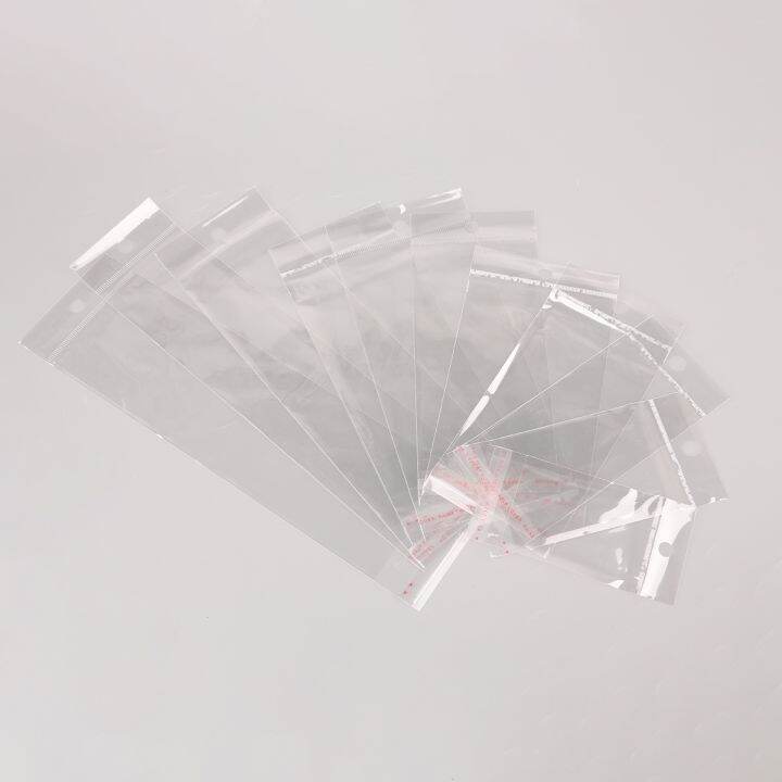 yf-100pcs-transparent-adhesive-opp-plastic-cellophane-gifts-bag-pouch-jewelry-with-hole