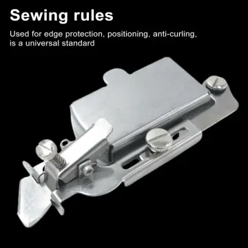 1Pcs Magnetic Seam Guide for Sewing Machine, Magnetic Seam Guide with Clip,  Sewing Accessories and Supplies (Silver)