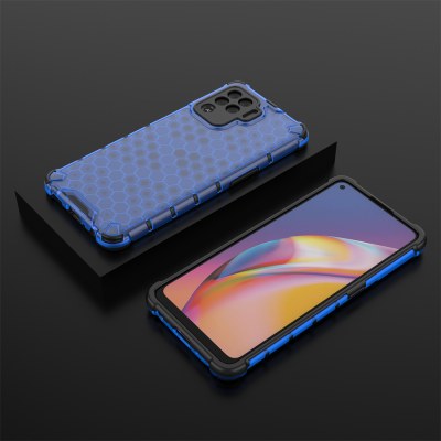 สำหรับ OPPO Reno เคส5F PC ที่โปร่งใส + TPU ไฮบริดเคสแข็ง OPPO Reno สี5F ฝาหลังเคสใส่โทรศัพท์กันกระแทก