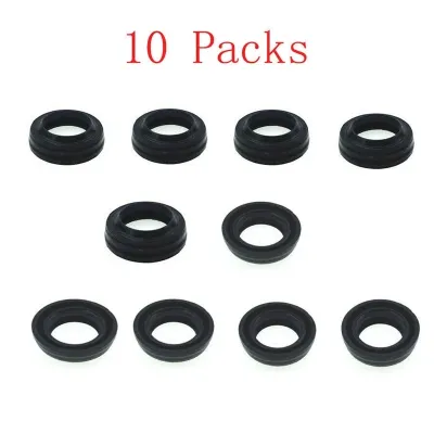 10pcs Tyre Changer Machine Air Cylinder Rubber Dust Seal Hard Ring 30x20x7mm