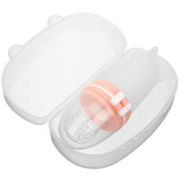 【cw】 Feeder Squeeze Feeding Silicone Bottle Baby Newborn Infant Toddler Soft Cereal Rice Training