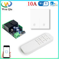 WenQia WiFi Ewelink สวิตช์อัจฉริยะรีโมตตัวรับสัญญาณไร้สาย2.4GHz USB สวิตช์ติดผนังรีเลย์5V 12V 24V 48V Alexa Google