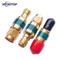 SMA Male Plug to SMA Female 2W DC 6GHz Coaxial RF Attenuator1/2/3/5/6/10/15/20/30db AttenuatorSMA Fixed Connectors Gold Plated