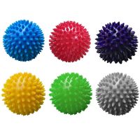 1 5PCS Studio Spikey Massage Gym Balls Spiky Stress Reflexology 9 Cm Training Grip The Physiotherapy