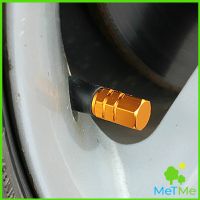 MetMe จุกปิดลมยางอลูมิเนียม 4ชิ้น   car tire valve