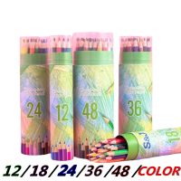 Cheap Professional Drawing 48 Color Pencils Crayons 2023 Stationery Pen School Supplies Supply Kids Painting Art Colored Pencils Drawing Drafting