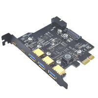 ประเภท C USB Gen1ฮับ USB การ์ด PCIE USB 3.0 PCI Express Board PCI-E PCI E USB 3อะแดปเตอร์ตัวคูณ USB3ไรเซอร์การ์ดตัวควบคุม3.1