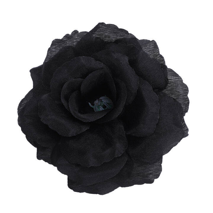 20-pcs-black-rose-artificial-silk-flower-party-wedding-house-office-garden-decor-diy