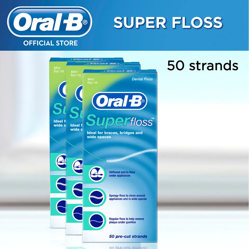 Oral-B Super Dental Floss 50 per pack
