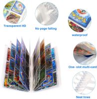 432pcs VMAX GX Game Map Collection Holder Anime 9 Pocket Pokemon Cards Album Book Binder Folder Top Loaded List Toy Gift For Kid