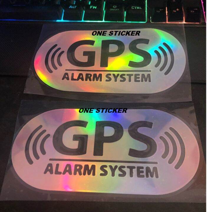 Ready Cutting Sticker Stiker Kaca Body Mobil Gps Alarm System Lazada Indonesia