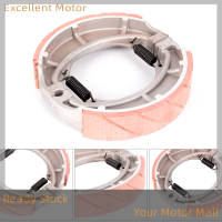 Excellent แผ่นหลังกลองเบรครองเท้า125mm สำหรับ GN125BAJAJ GY6 125cc 150cc moped Scooter