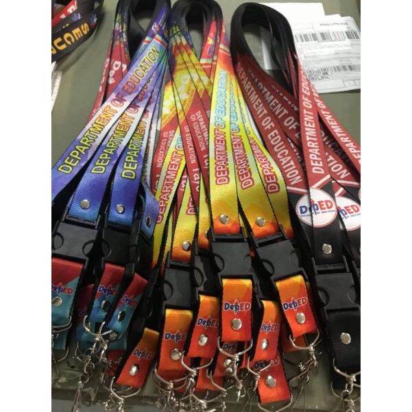 Sublimation Personalized Lanyard ID Lace 10 PCS MINIMUM ORDER | Lazada PH