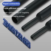 127pcs/lot Polyolefin Heat Shrink Tubing Tubes 2:1 Heatshrink Tubing Wire Connectors Insulated Wrap Wire Repair Tube Cable Sleev