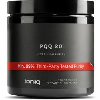 Toniiq PQQ 20 mg 99% Ultra High Purity 120 caps