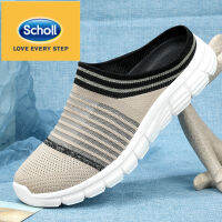 สกอล์ scholl รองเท้าสกอลล์ scholl รองเท้า scholl รองเท้าแตะแฟชั่นครึ่งเพนนี ผู้ชายLoafersสบายรองเท้าเปิดส้นรองเท้ากีฬาผู้ชายรองเท้าน้ำหนักเบารองเท้าผ้าใบผู้ชายรองเท้าผ้าใบระบายอากาศผู้ชาย รองเท้าผู้ชายรองเท้าแตะขนาดใหญ่สำหรับผู้ชาย EU 45 46