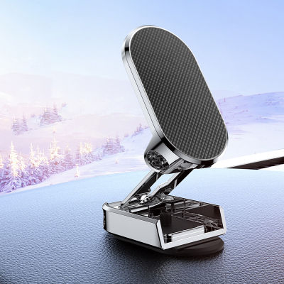 yizhuoliang Magnetic Car Phone Holder MAGNET Mount โทรศัพท์มือถือ Stand 360 ° ผู้ถือโทรศัพท์หมุนสำหรับ Dashboard Screen