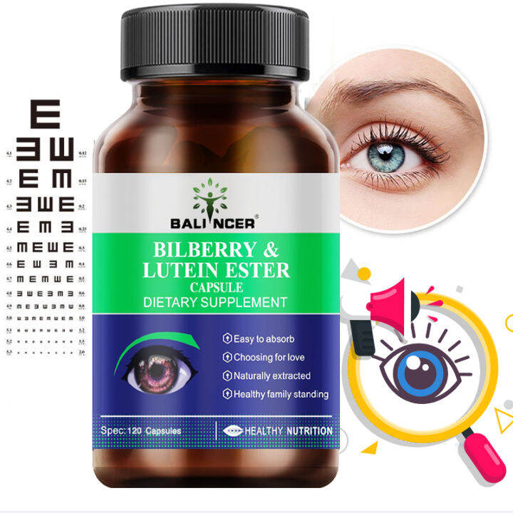 Bilberry & Lutein Esters, Eye Care, Eye Improvement, Support Eye