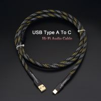 【DT】Proferssional HiFi USB A To C Audio Data Cable For DAC PC Mobile Tablet High Quality  hot